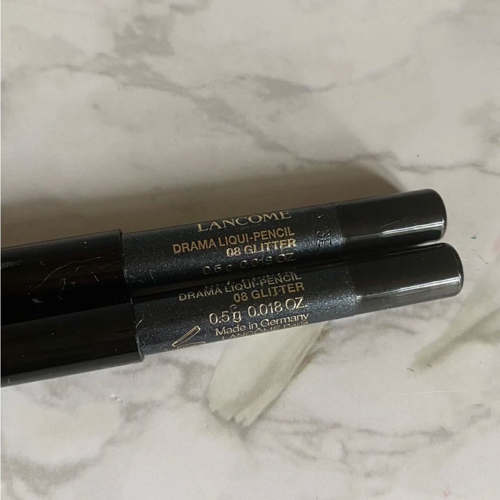 2 * Lancome Drama Liqui-Pencil Gel Eyeliner 08 Glitter 0.5g/each NEW - Picture 3 of 3